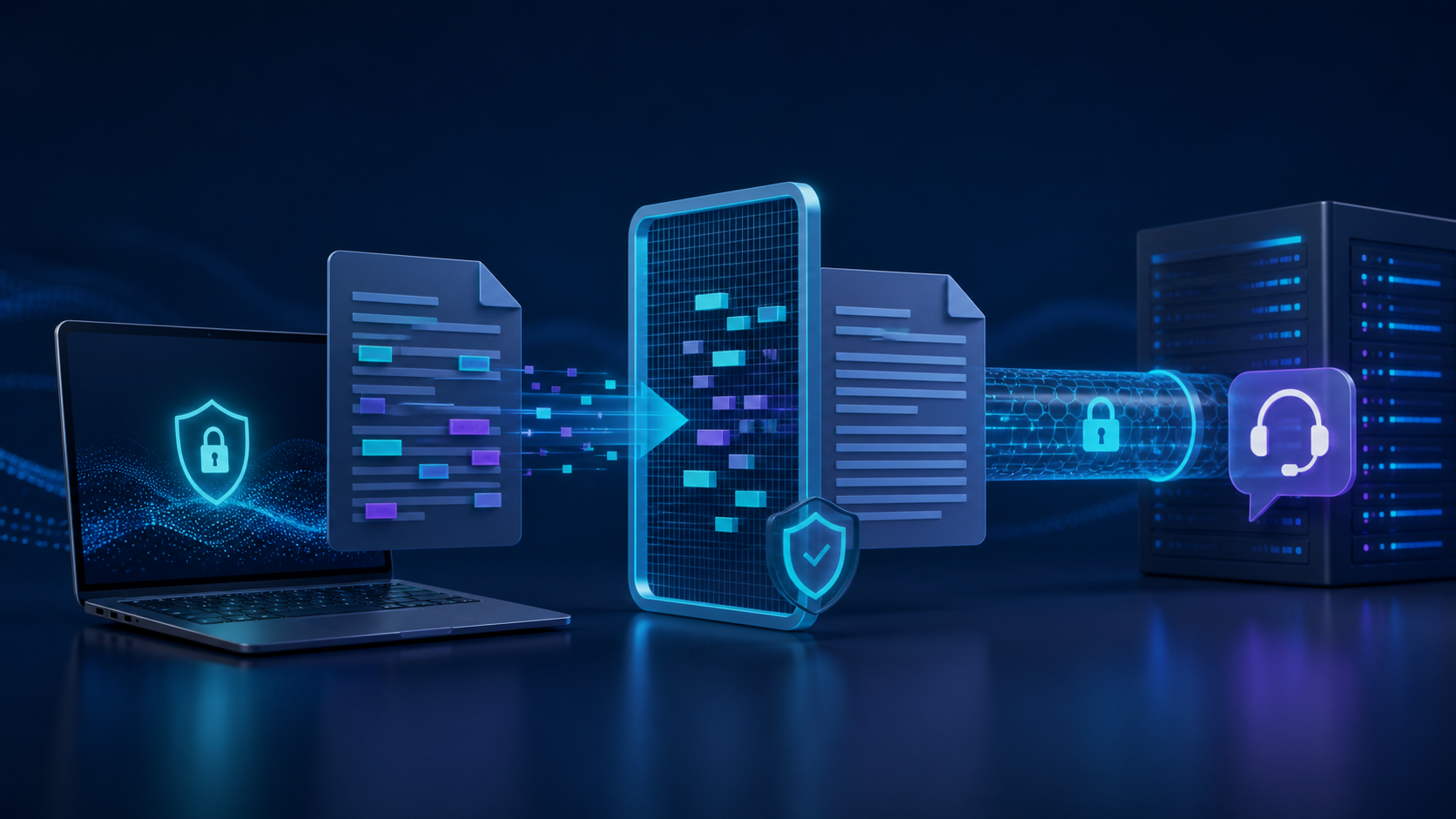 Безопасная фильтрация и передача диагностических логов VPN